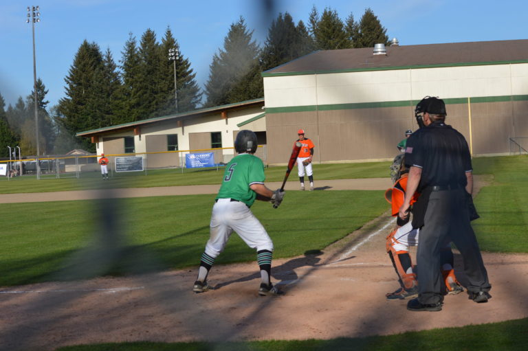 Baseball: T-Birds get walk-off “hit” in come from behind win over Tigers, evens season series