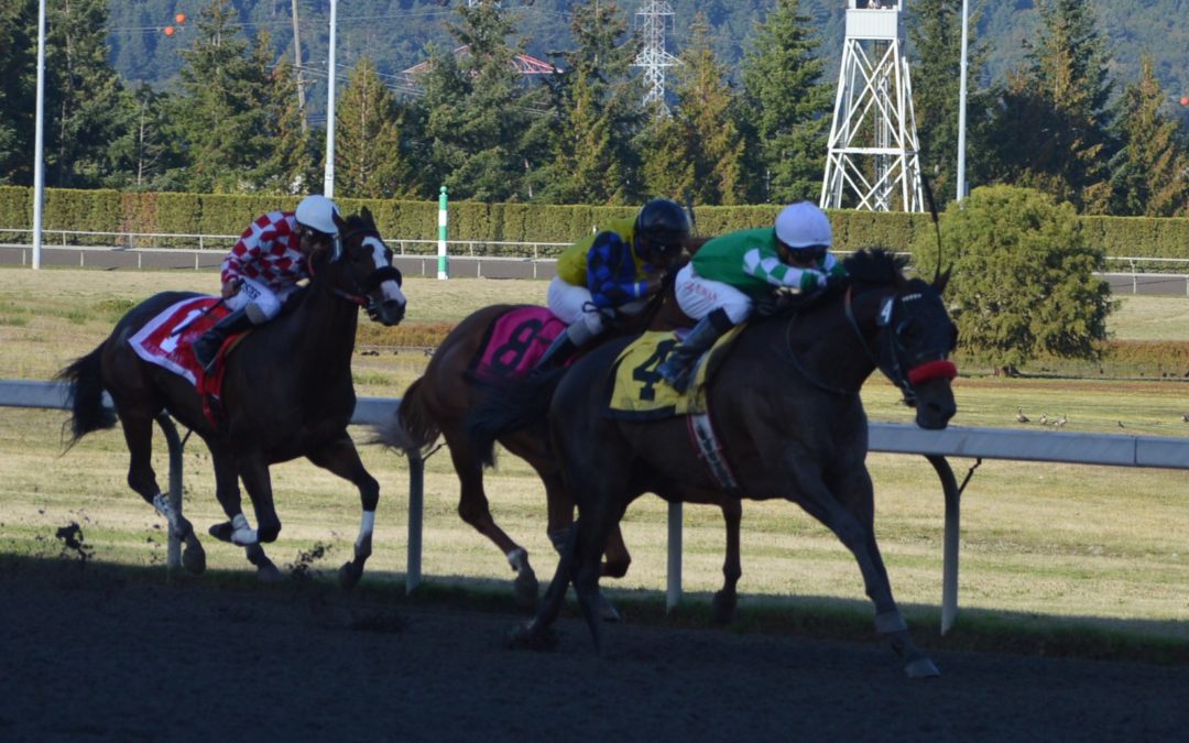 Closing Day at Emerald Downs! 4 Stakes Races were contested