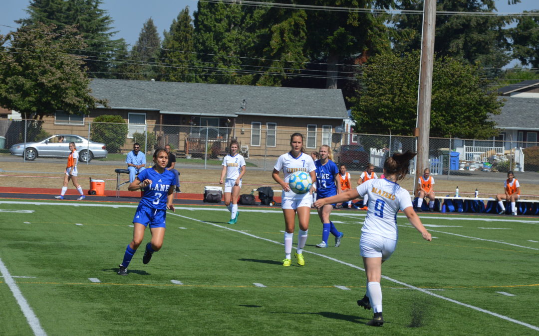 Centralia College Soccer: Lane Titans run over Blazers in a mid-week afternoon contest