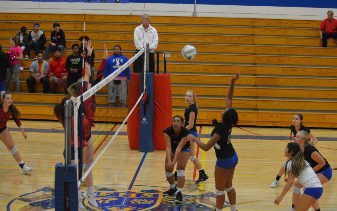 Volleyball: Fife sends message as top 2A Vball team to contend with sweep strong Black Hills team