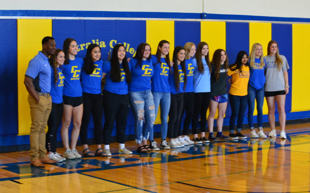Centralia College Blazer Soccer welcomes new signees