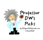 Professor DW Football Pick ’em Challenge Winner for Week #8 Alicia Clark!